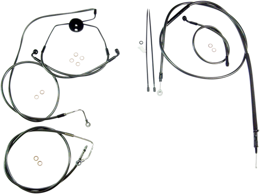 Magnum Designer Handlebar Installation Kits 10" Ape 487314