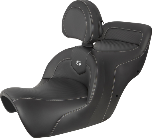 Saddlemen RoadsofaCarbon Fiber Seat Black H88-07-185BR