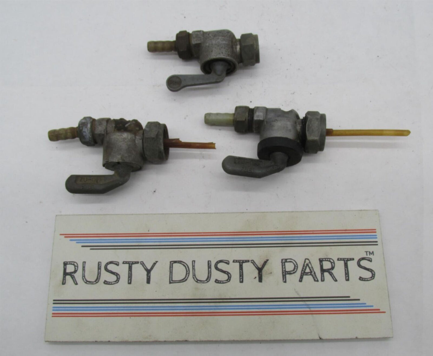 Lot of 3 Vintage Germa BMW Motorcycle Fuel Gas Petcocks Valves German