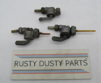 Lot of 3 Vintage Germa BMW Motorcycle Fuel Gas Petcocks Valves German