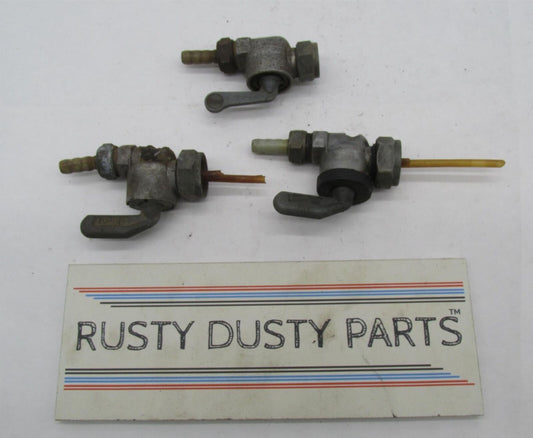 Lot of 3 Vintage Germa BMW Motorcycle Fuel Gas Petcocks Valves German