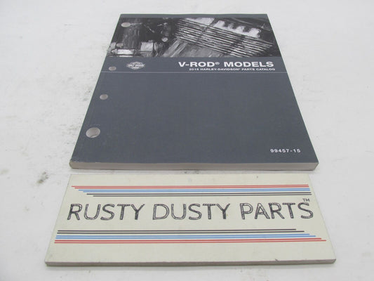 Harley-Davidson Official Factory 2015 V-Rod Models Parts Catalog 99457-15