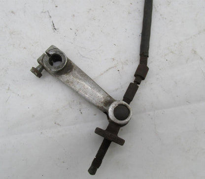 Vintage Original Triumph BSA Rear Brake Rear Brake Lever Pedal with Cable