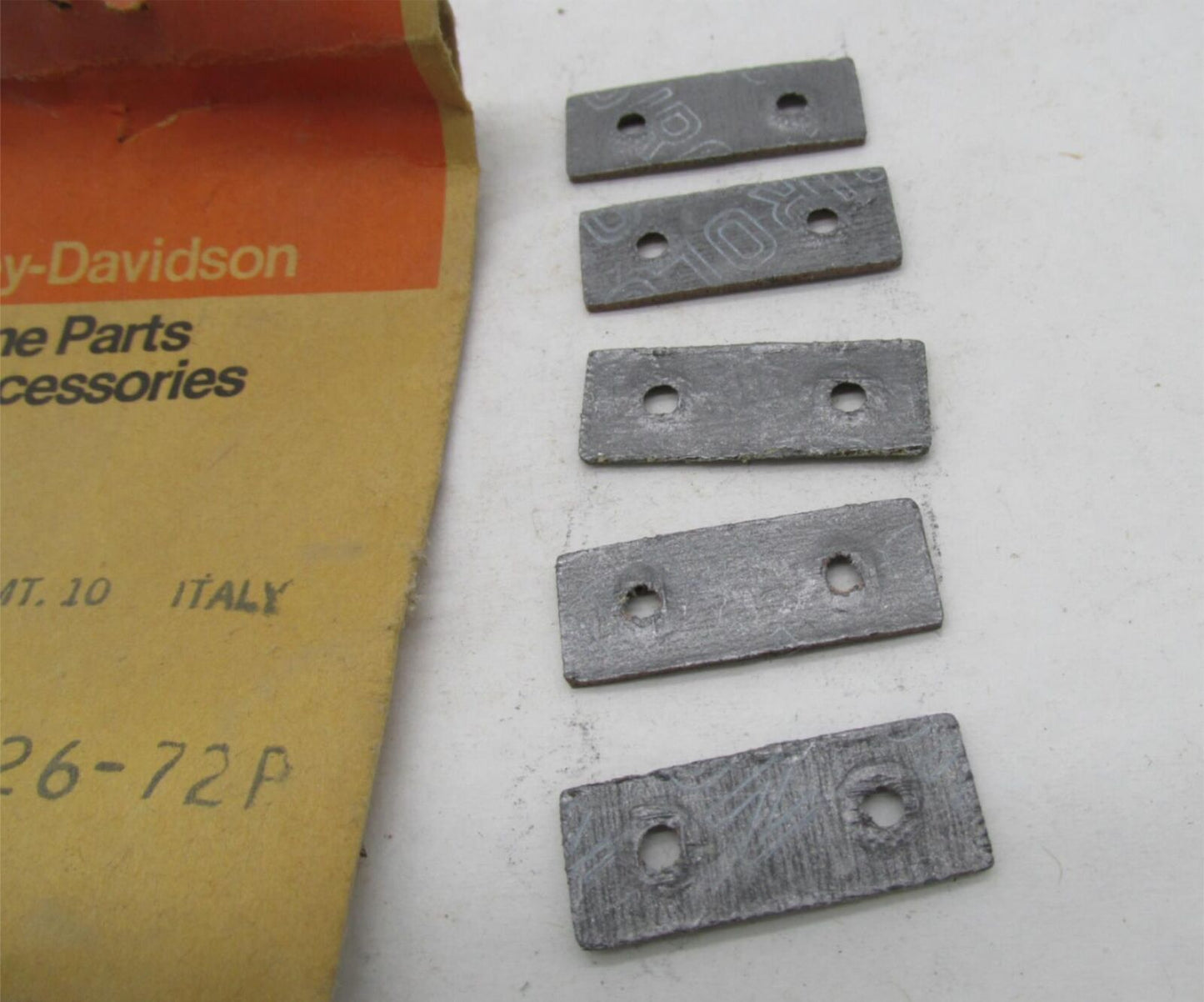 Lot of 5 Harley-Davidson Genuine NOS Aermacchi Muffler Insulator Clips 65226-72P