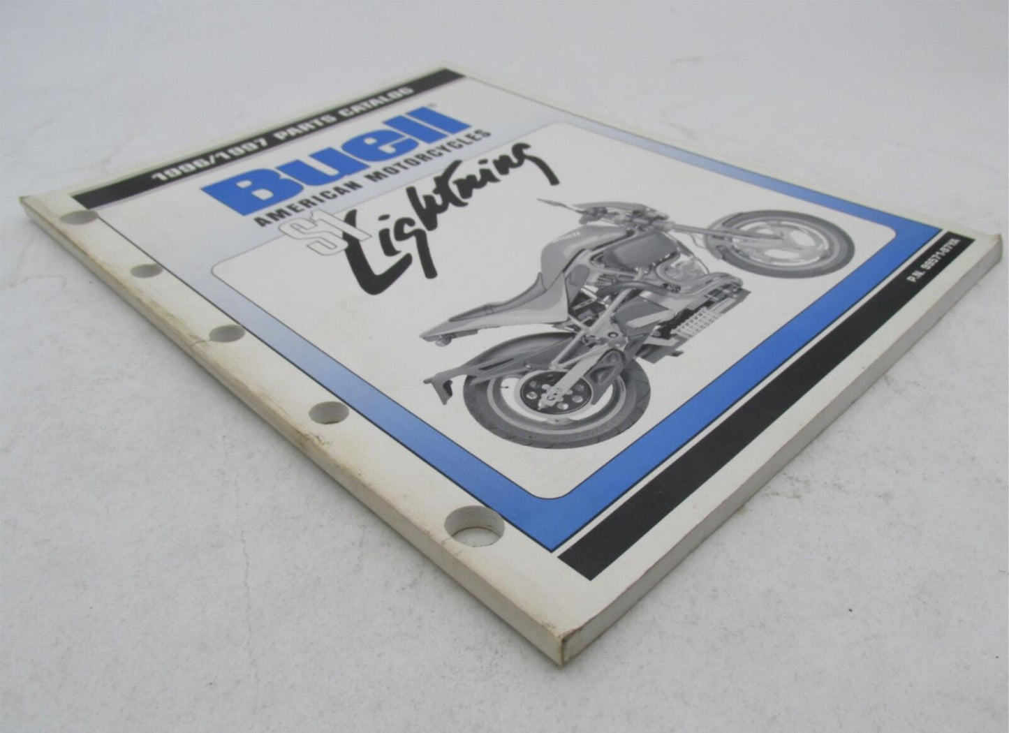 Buell Official Factory 1996/1997 Lightning S1 Parts Catalog 99571-97Y
