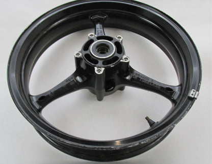 Enkei Motorcycle Tri Spoke 3 Spoke 17x3.5" Black Front Wheel