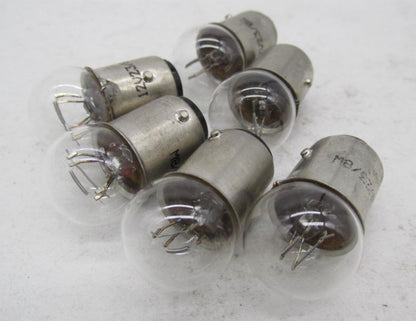 Lot of 6 Bike Master G18.5 12V23/8W Clear Marker Light Bulbs 268047