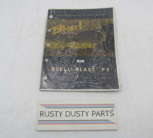 Buell NOS Sealed Official Factory 2000 Blast P3 Manual Parts Catalog 99573-00Y
