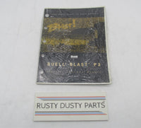 Buell NOS Sealed Official Factory 2000 Blast P3 Manual Parts Catalog 99573-00Y