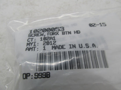 Lot of 3 Harley-Davidson Genuine NOS Socket Button Head Screws 10200053