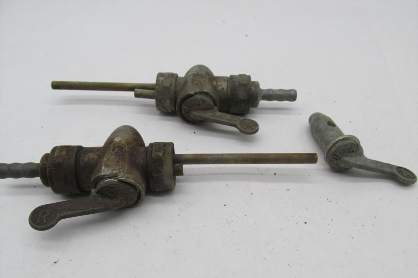 Lot of 2 Vintage Everbest Fuel Petcocks BMW Motorcycles Gas Tank Valves