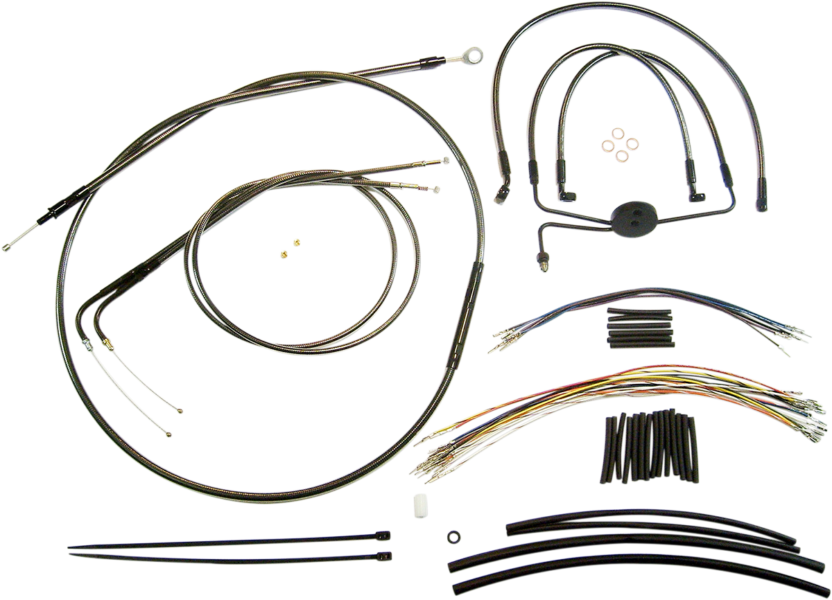 Magnum Designer Handlebar Installation Kits Black Pearl 487192