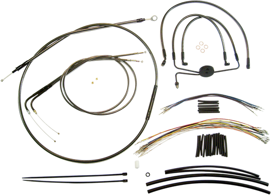 Magnum Designer Handlebar Installation Kits Black Pearl 487192