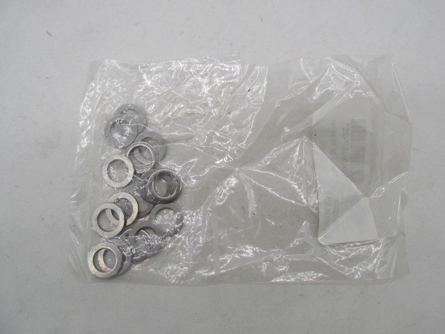 Lot of 15 Diamond Polished Stainless Steel Flat Washers WAN06P-25