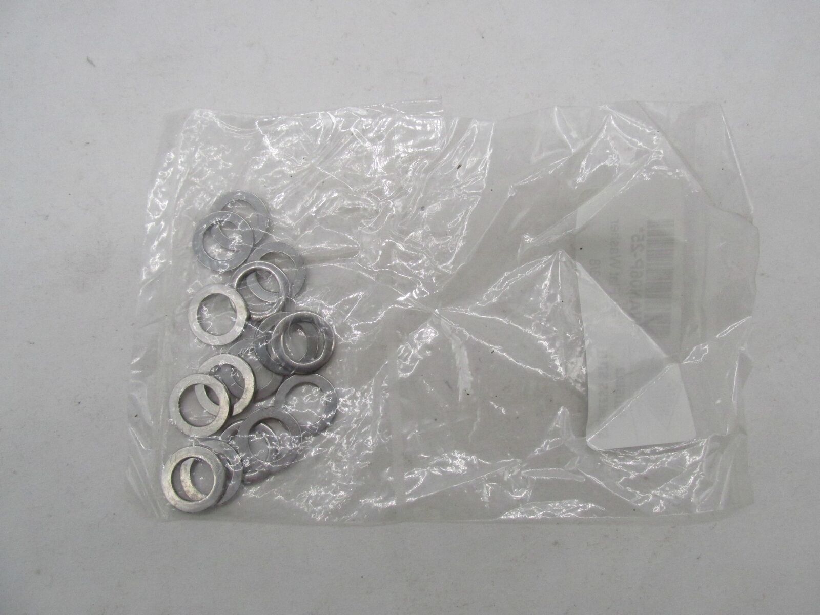 Lot of 15 Diamond Polished Stainless Steel Flat Washers WAN06P-25