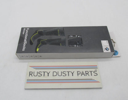 BMW Motorcycle Motorrad Functional Winter Socks Mens Size 35-38 76 24 8 553 611