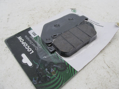 Locopow Motorcycle Brake Pads Quiet Durable Convenient 381