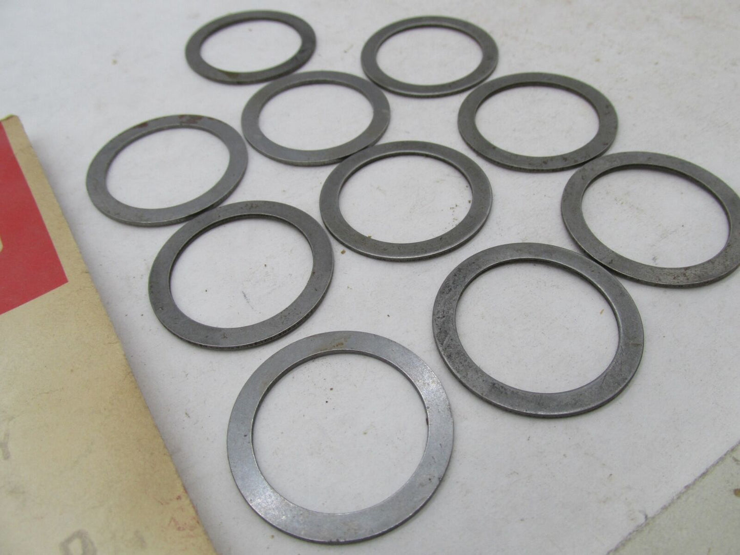 Lot of 10 Harley-Davidson Genuine NOS Aermacchi Crank Thrust Washers 24423-74P