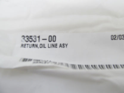 Harley-Davidson Genuine NOS Oil Return Line Assembly 33531-00