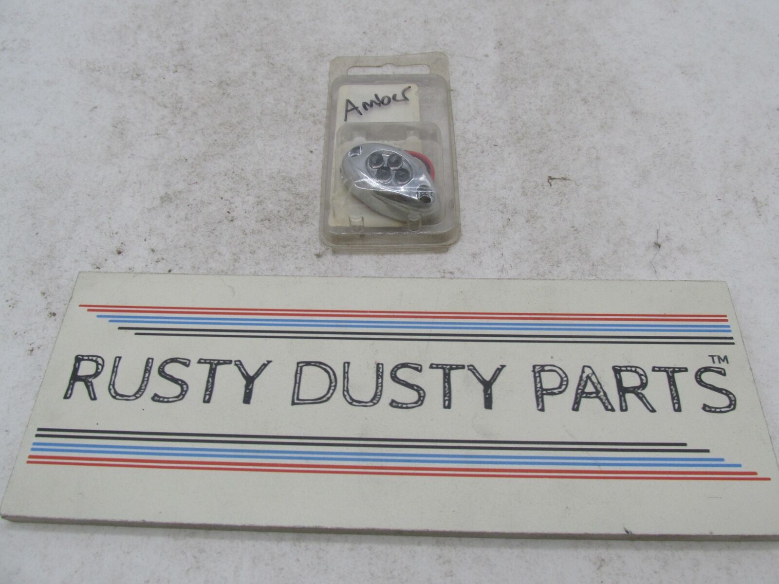 Motorcycle Harley Plug & Play Amber 4 Bulb LED Marker Light 004-1200 FA230-CS