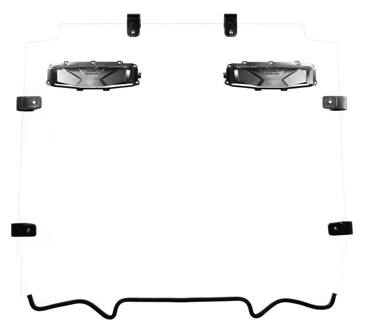 Seizmik Versa-Vent Windshield UV-Resistant Polycarbonate 26103