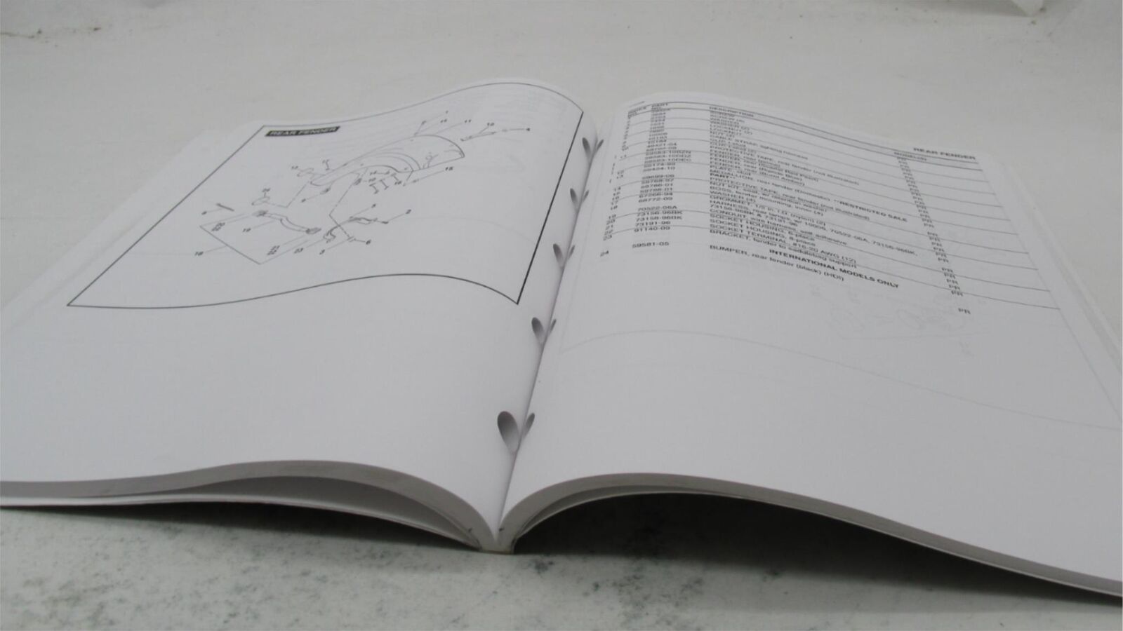 Harley-Davidson Official Factory 2010 FLHTCUSE⁵ Model Parts Catalog 99428-10