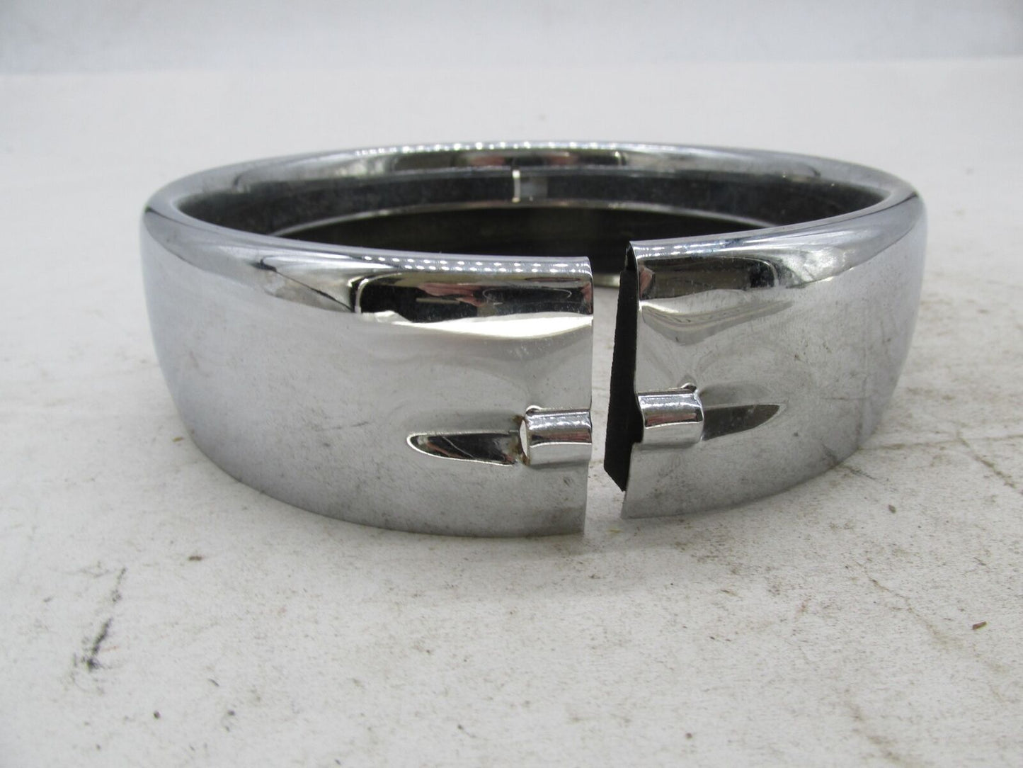 Harley Davidson Chrome Headlight Trim Ring 5.5" 1.75" Deep