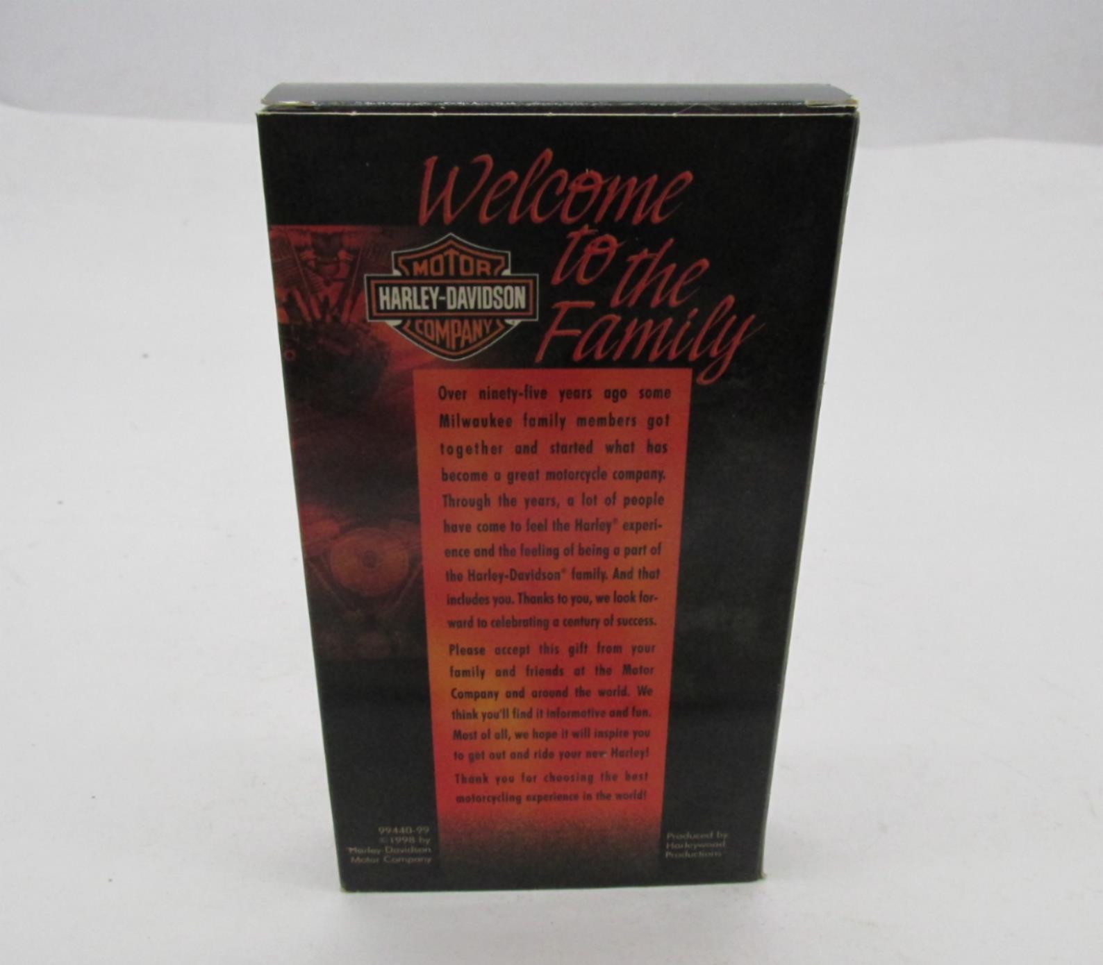 Harley-Davidson Genuine Welcome to the Family VHS Video Tape 99440-99