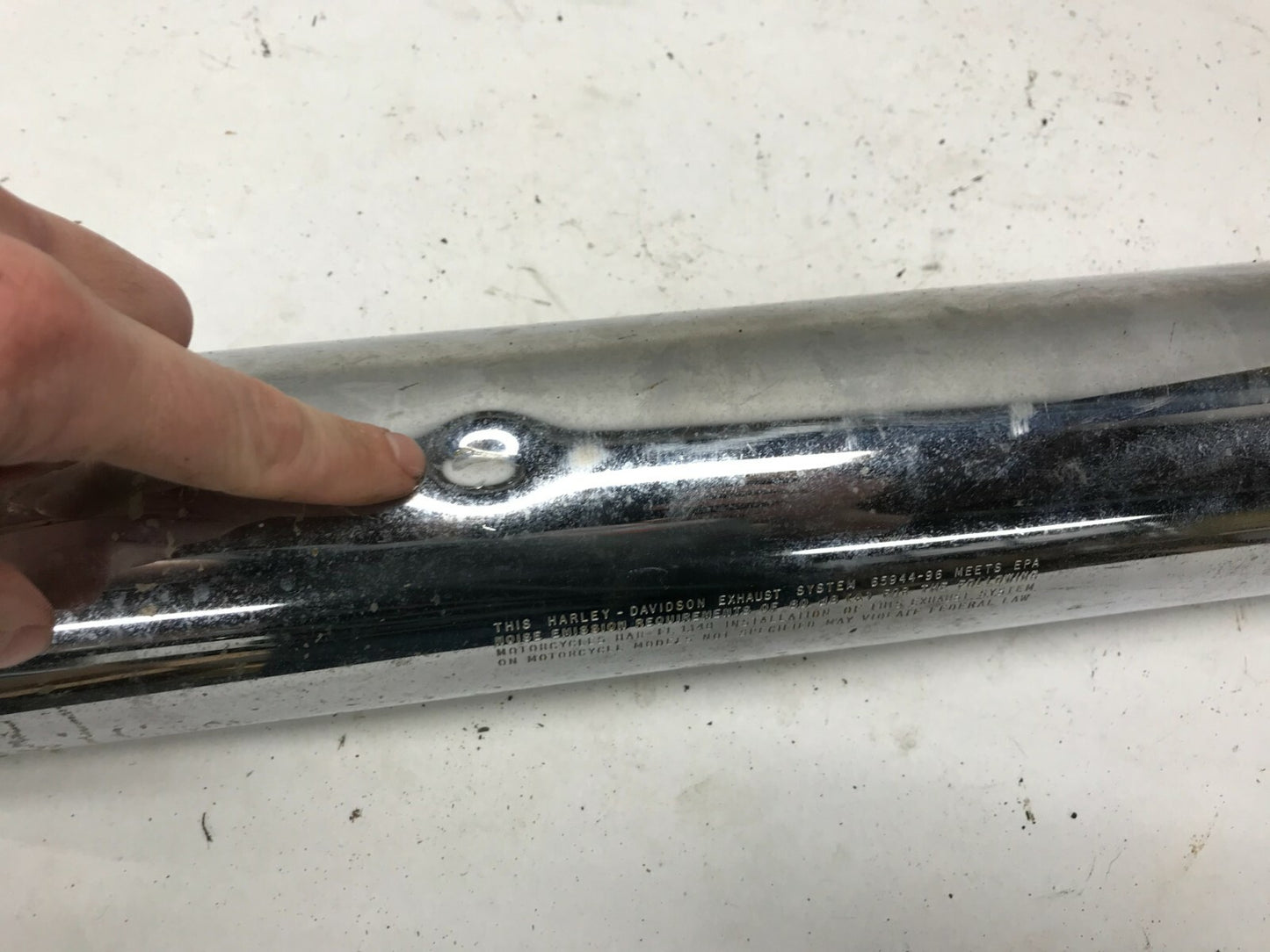 OEM FACTORY Harley Touring Muffler Road King Ultra Exhaust FLHR FLHRC