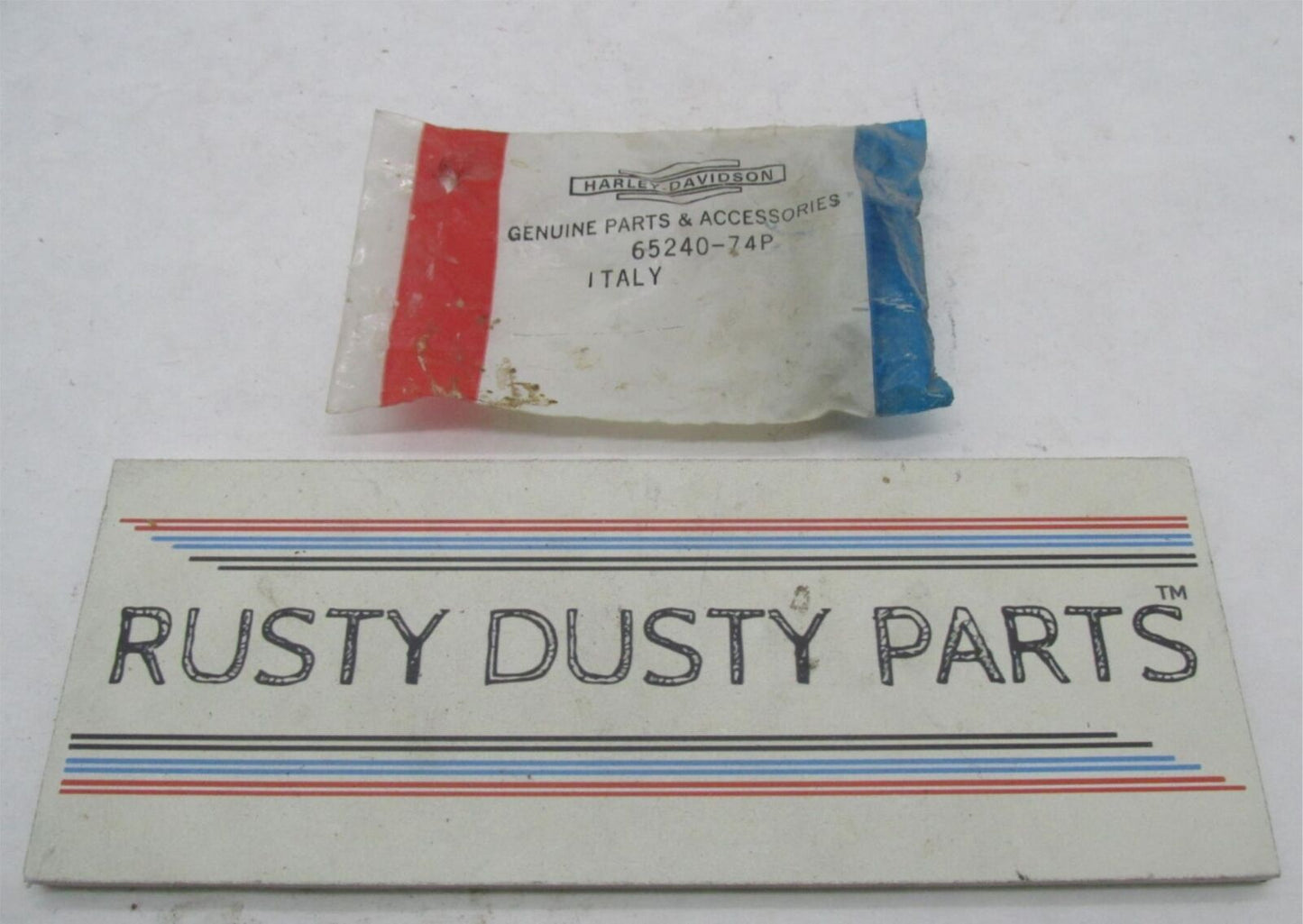 Harley-Davidson Genuine NOS Aermacchi 75-78 SS125 SS175 Exhaust Spring 65240-74P