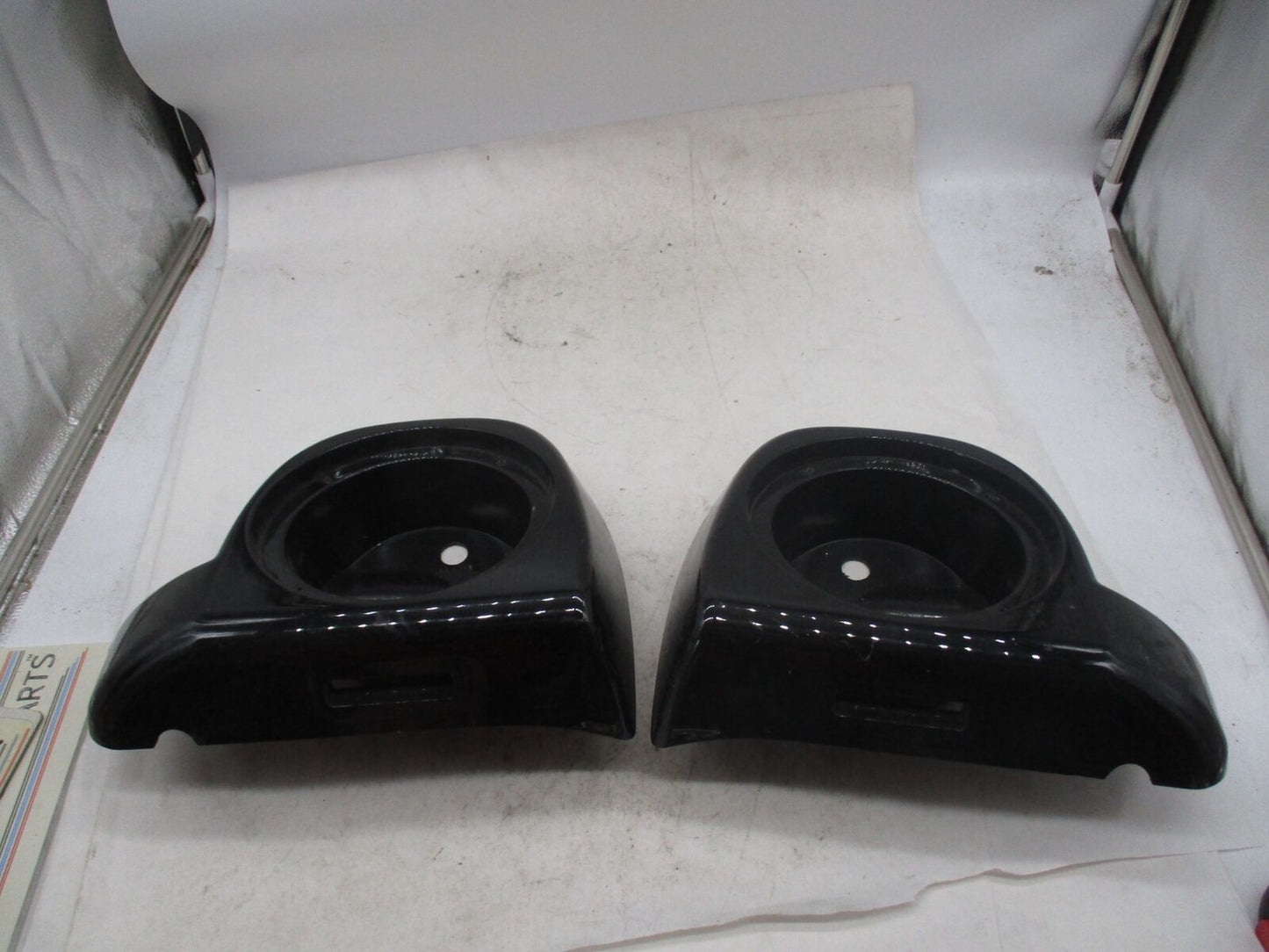 Pair of Harley Davidson Custom Chopper 6.75" Black Speaker Housings