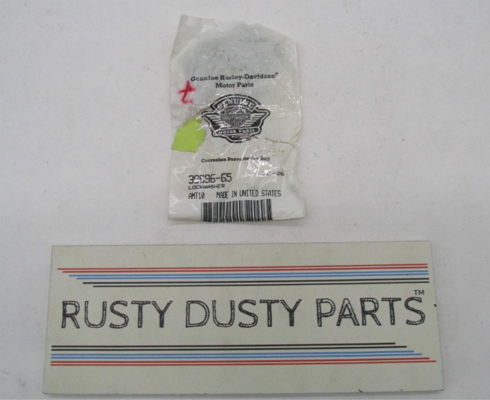 Lot of 8 Harley Davidson Genuine NOS Chain Tensioner Plate Lock Washers 39996-65