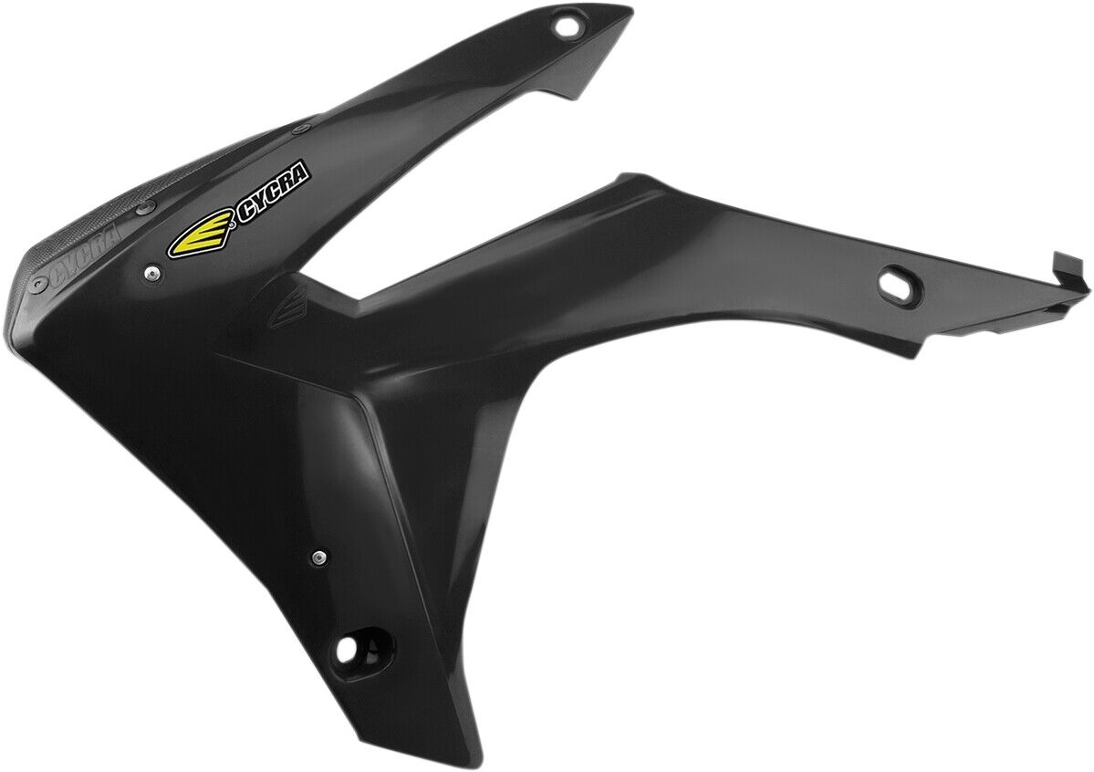 Cycra Powerflow Intake Radiator Shrouds Black 1CYC-1888-12