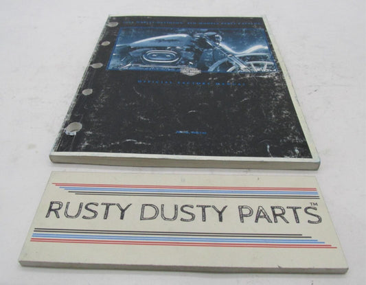 Harley-Davidson Official Factory 2001 XLH Sportster Parts Catalog 99451-01