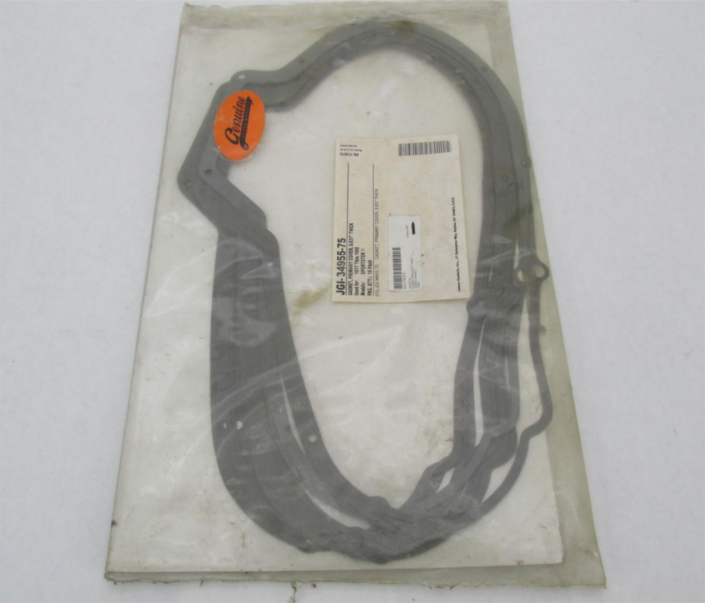 Lot of 9 Harley Davidson Sportster Primary Cover Thick Gaskets JGI-34955-75