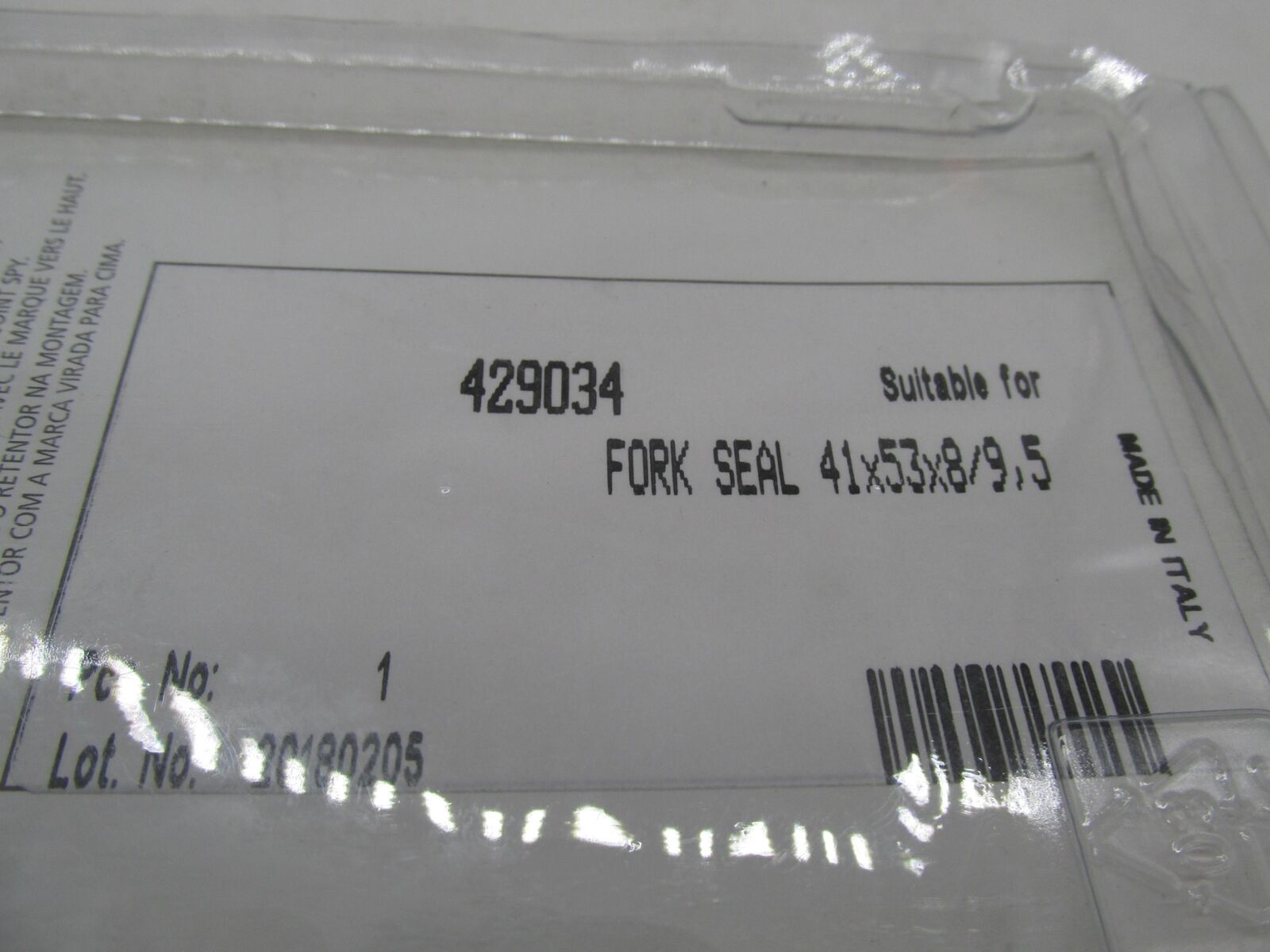 Harley-Davidson Bike Master Fork Seals 41MM x 53 x 8/9.5 429034