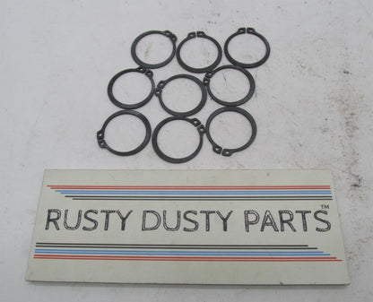 Lot of 9 Harley Davidson Genuine NOS External Clutch Circlips 37904-84