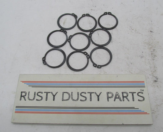 Lot of 9 Harley Davidson Genuine NOS External Clutch Circlips 37904-84