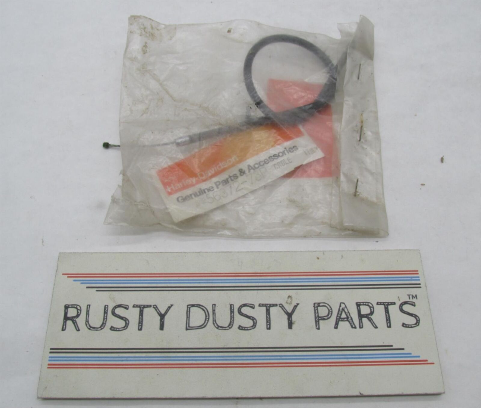 Harley-Davidson Genuine NOS Aermacchi Carburetor Throttle Cable 56372-73P