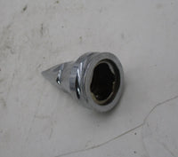 Harley Davidson Chrome Twisted Spike Wheel Axle End Cap Cover