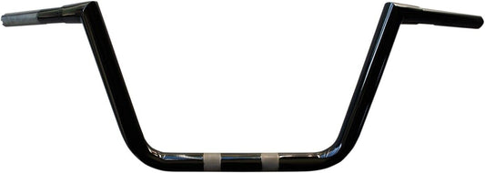 LA Choppers 1 1/4" Big Twin Peaks Hefty Handlebars Black 10" Rise LA-7362-10B