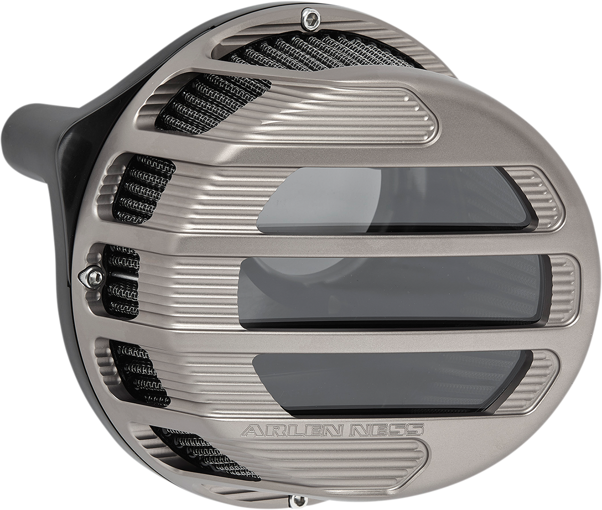 Arlen Ness Sidekick Air Cleaners Titanium 81-310