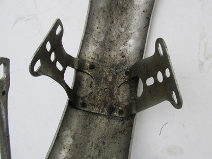 Vintage Patina Chrome 4.5" Wide Front Fender Triumph BSA Norton Ducati Guzzi