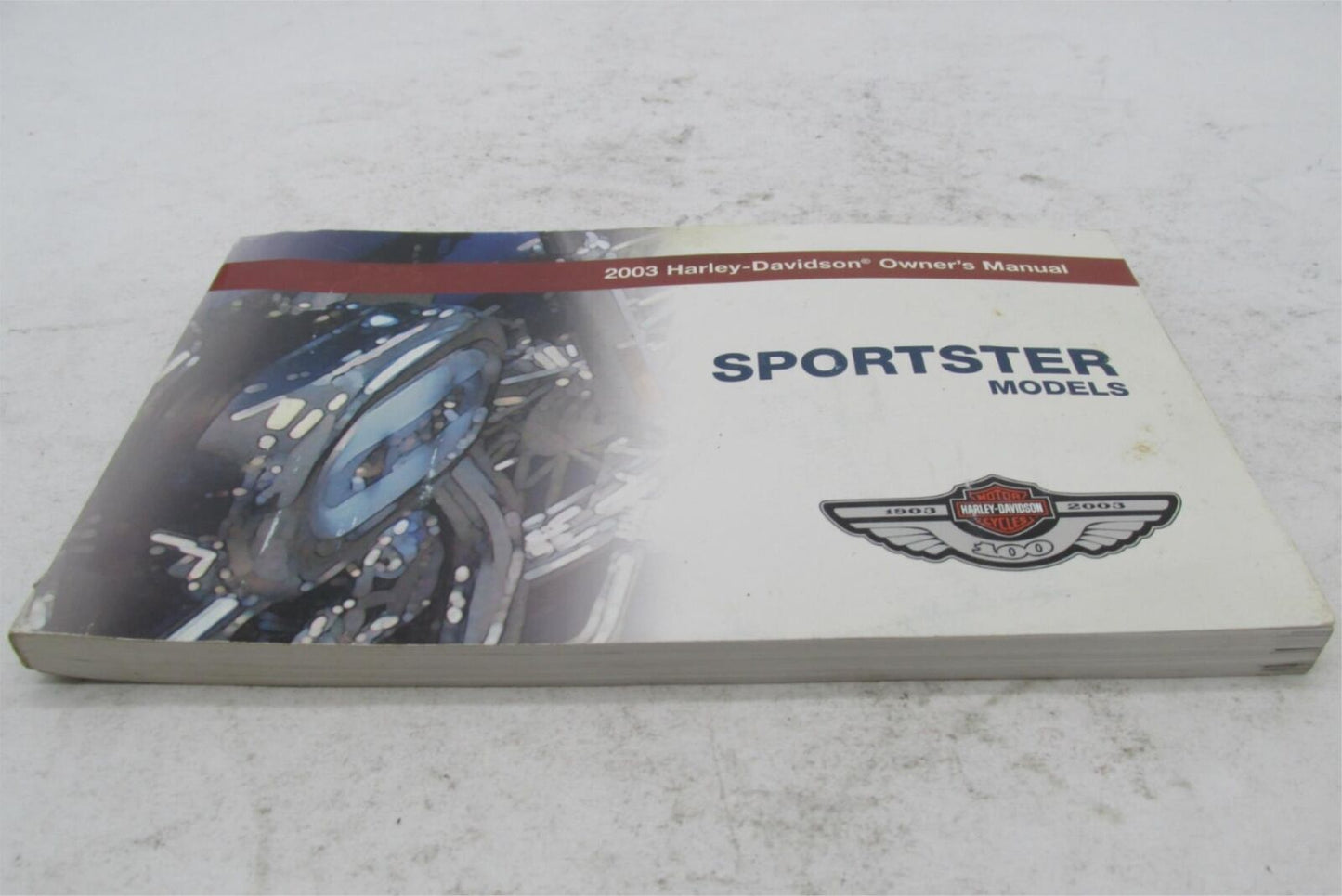 Harley-Davidson Factory 2003 100TH Anniversary Sportster Owner's Manual 99468-03