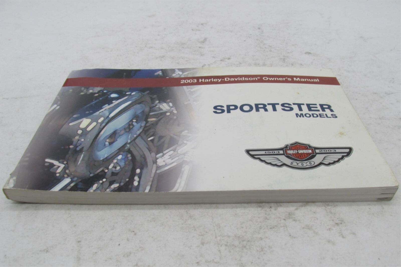 Harley-Davidson Factory 2003 100TH Anniversary Sportster Owner's Manual 99468-03