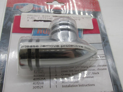 Kuryakyn Fuel Line Fitting Cover Harley Davidson w/ Delphi Fuel Injection 1521