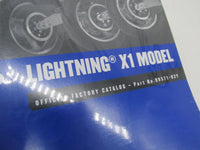 Buell NOS Sealed Official Factory 2002 Lightning X1 Parts Catalog 99571-02Y