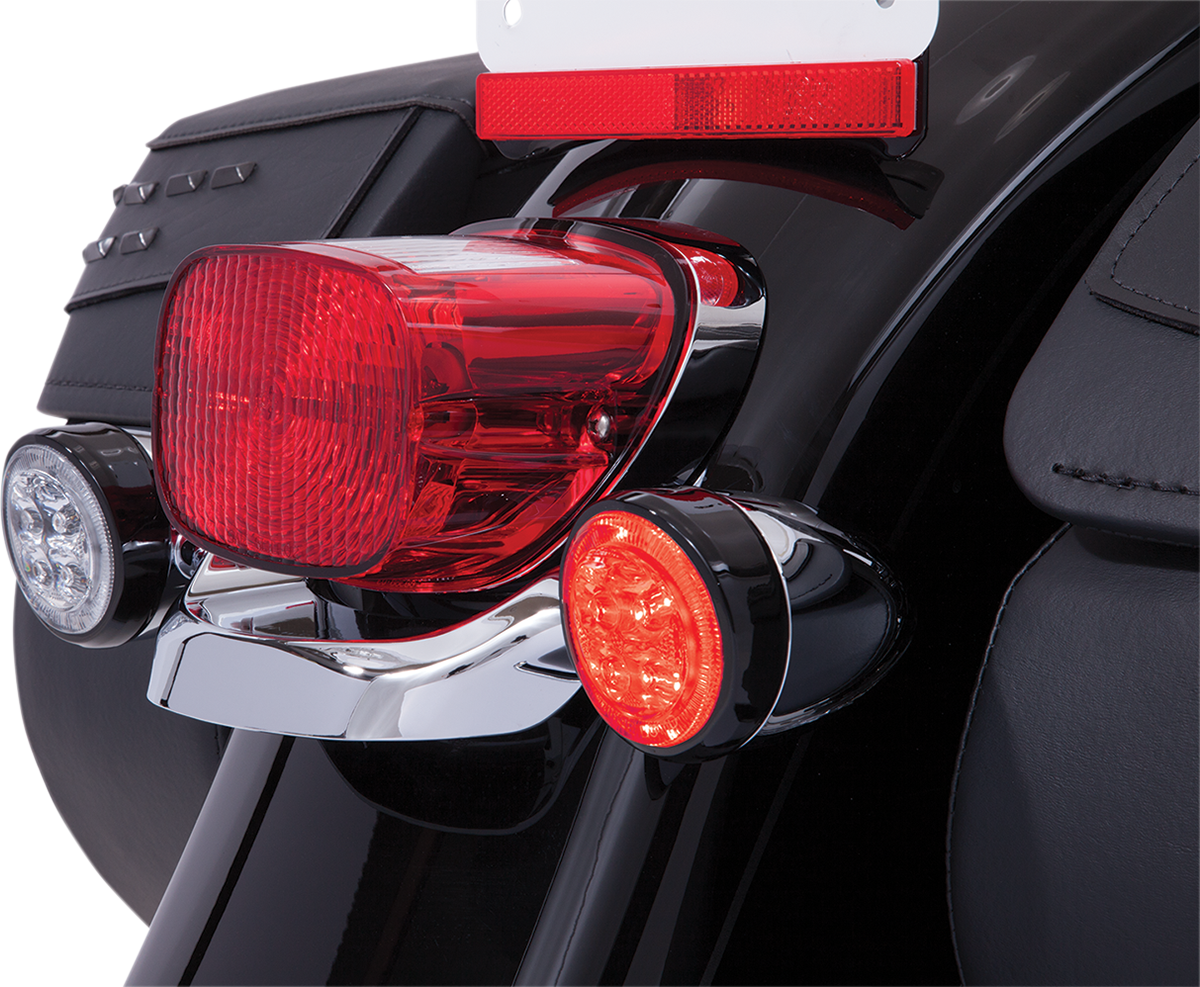 CIRO Fang LED Signal Light Inserts Red/Black 45521