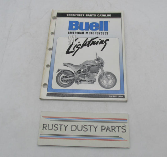Buell Official Factory 1996/1997 Lightning S1 Parts Catalog 99571-97Y