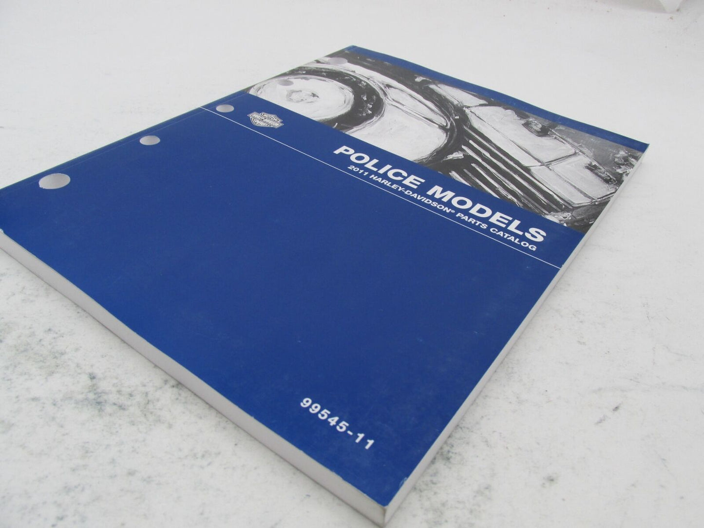 Harley-Davidson Official Factory 2011 Police Models Parts Catalog 99545-11